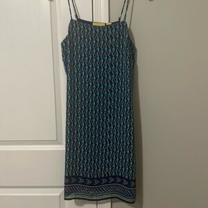 Maeve by Anthropologie silk slip dress